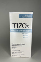 Load image into Gallery viewer, TIZO 3 PRIMER / SUNSCREEN TINTED SPF 40 PA+++ 1.75OZ
